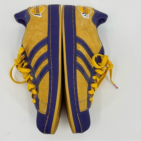 Adidas Superstar Rare 2006 NBA Los Angeles Lakers Sneakers SKU 014151 Men’s 10.5
